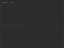 Tablet Screenshot of prizer.com